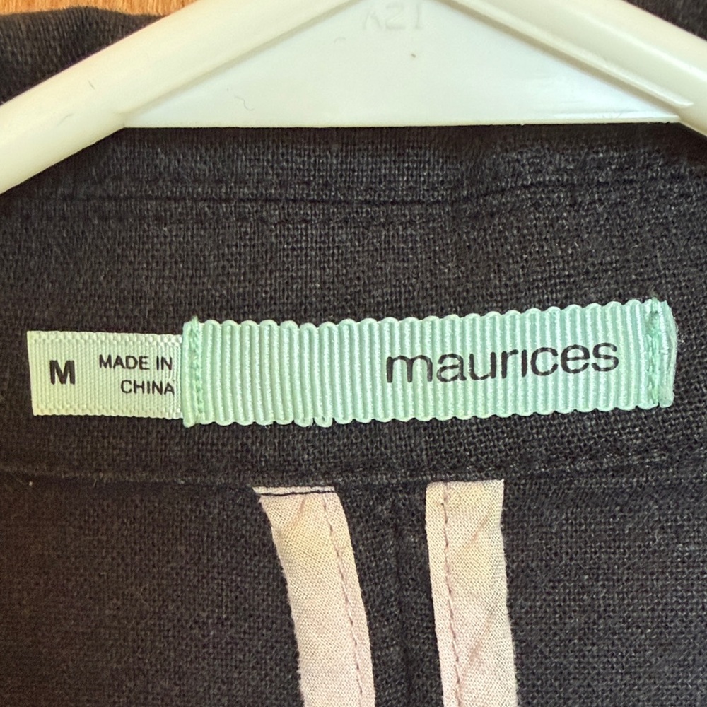 Maurices Black Casual Jacket - Picture 2 of 2